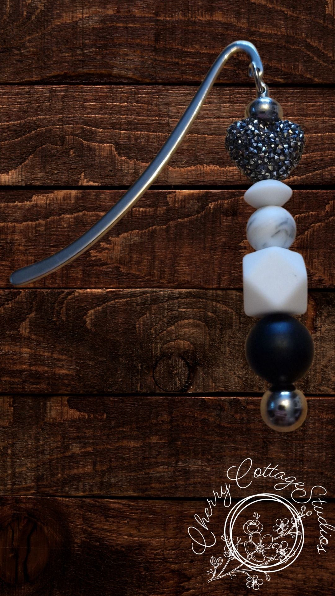 I Love Rock And Roll - Metal Beaded Bookmark