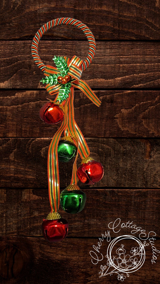 Round Bells Hanging Christmas Ornament Decoration