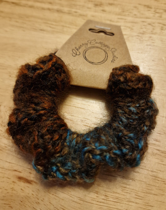 Autumn Skies hair scrunchie