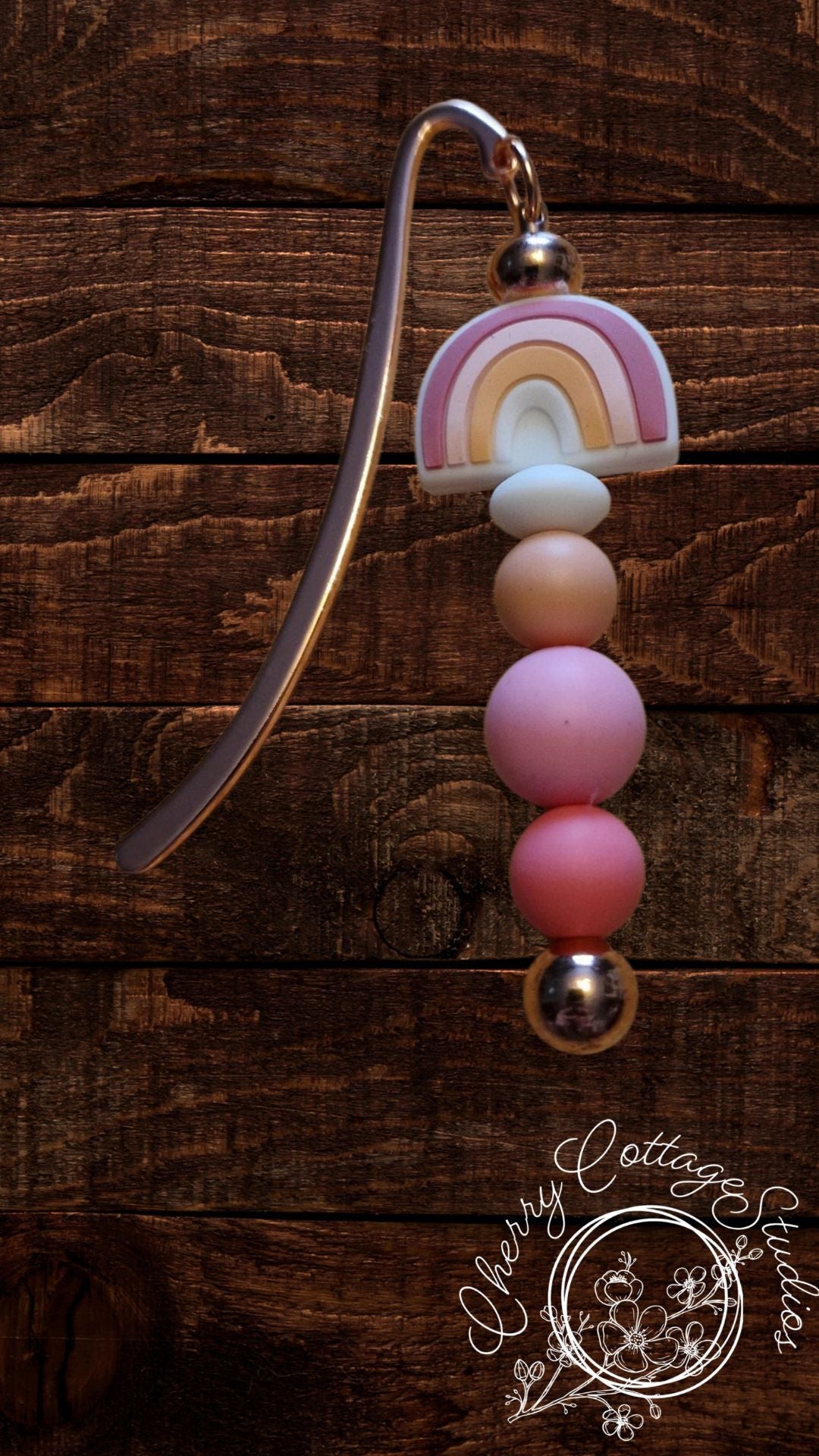 Over The Rainbow - Metal Beaded Bookmark