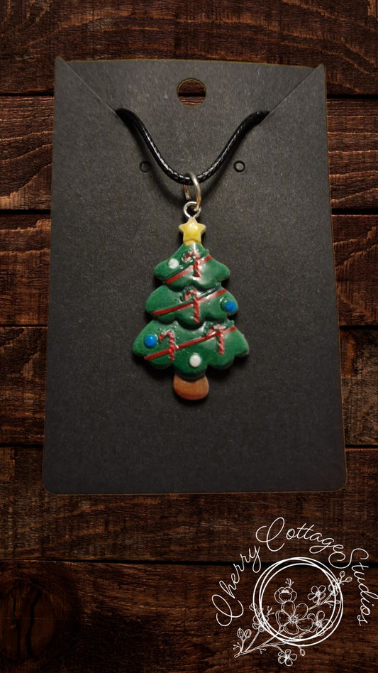 Christmas Tree - Christmas Necklace