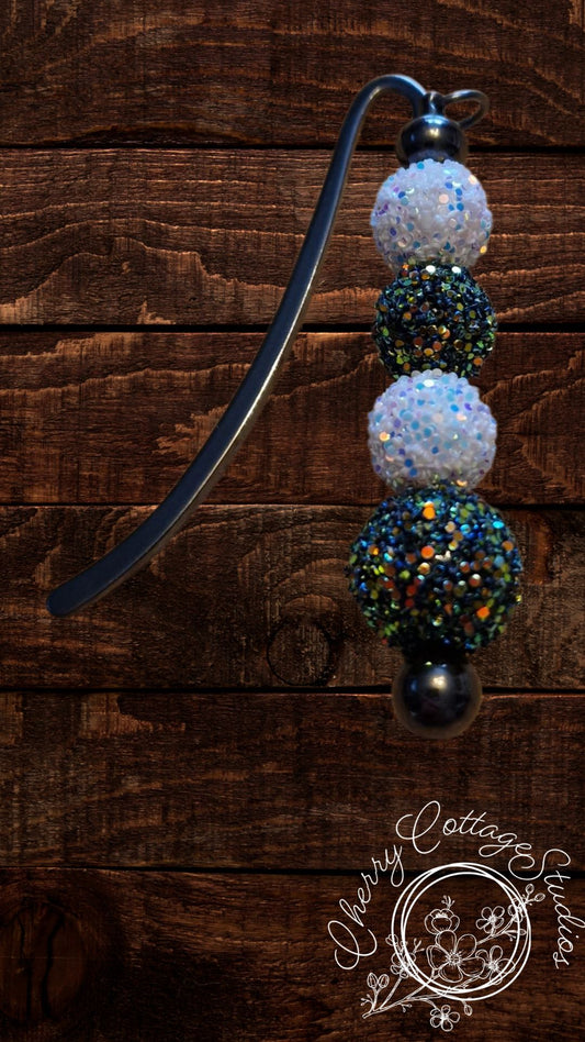 Sparkle - Metal Beaded Bookmark