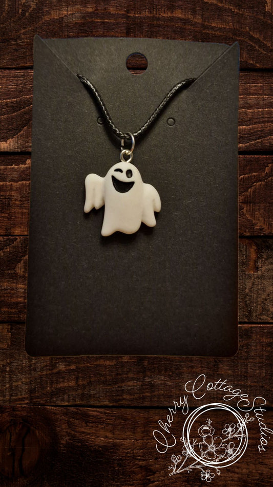 Ghosting Around - Halloween Necklace