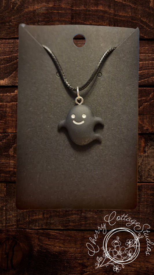 Spooky Little Ghost - Halloween Necklace