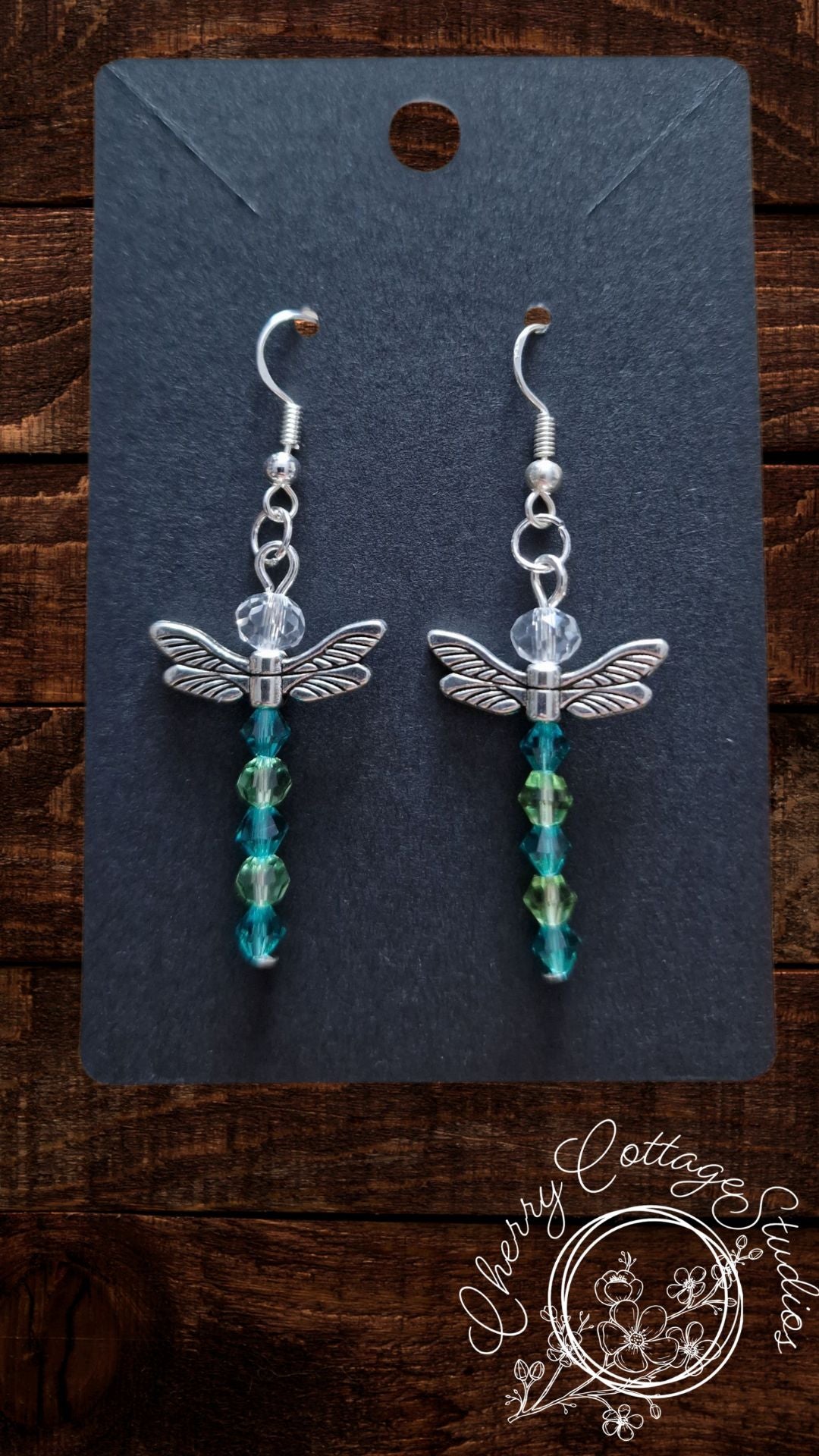 Flight Of The Dragonflies - Dragonfly Dangle Earrings