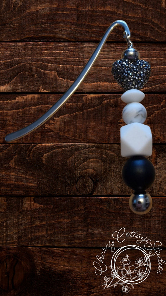 I Love Rock And Roll - Metal Beaded Bookmark